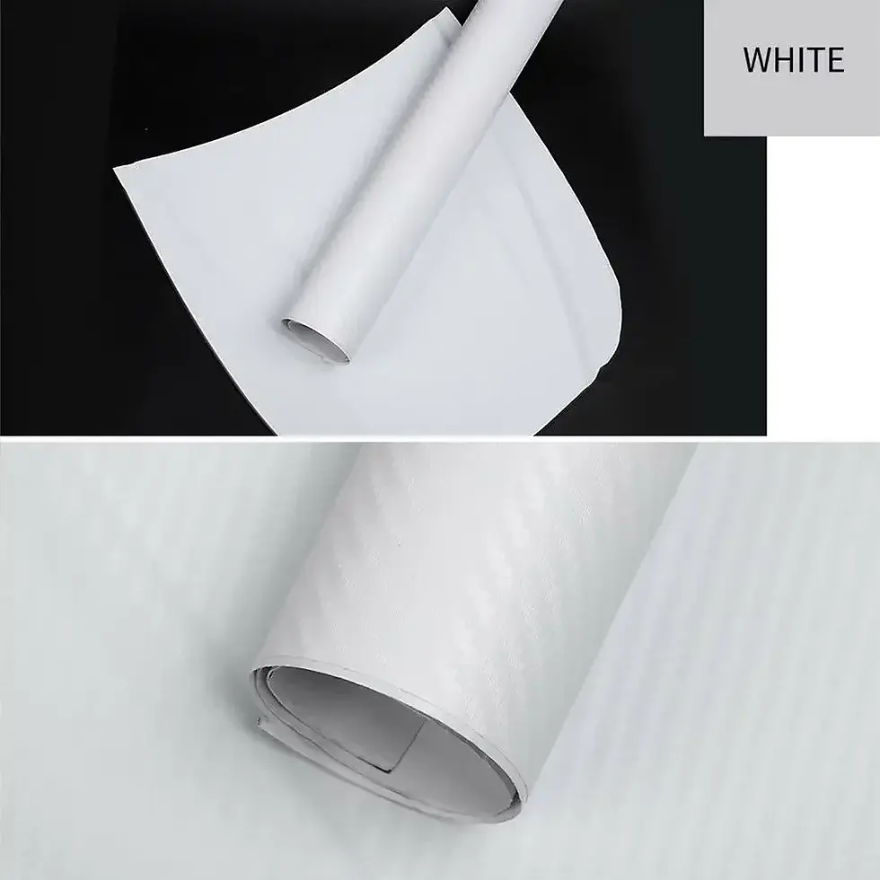 Thumbnail: 30x127cm Car 3D Carbon Fiber Roll Film Stickers DIY Vinyl Film Auto Interior Sty
