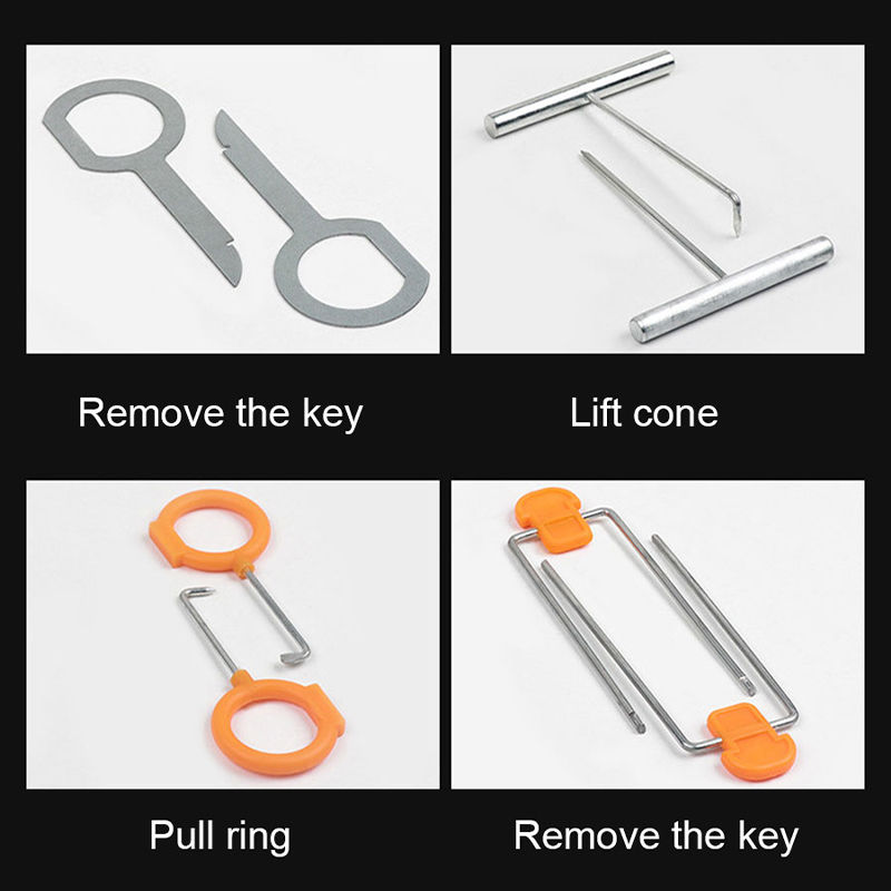 Thumbnail: SEAMETAL 12pcs Multiple Car Hand Tool Car Audio Disassembly Tool Plastic Pry Bar