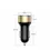 Thumbnail: 3A 15W Dual USB Car Charger Adapter Car Cigarette Lighter LED Voltmeter for All