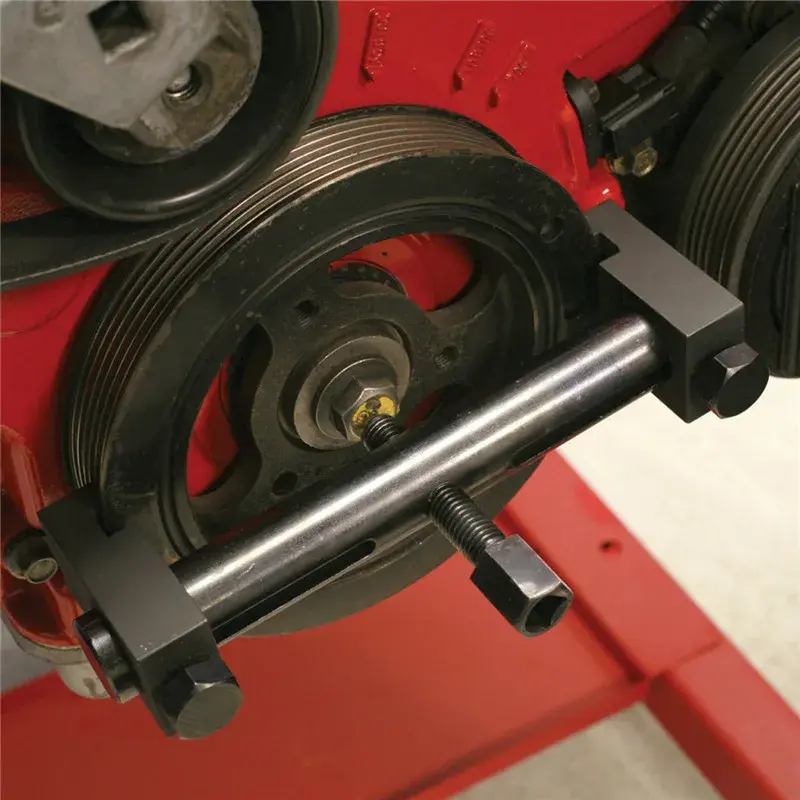 Thumbnail: 1pc Puller for Ribbed Drive Pulley Crankshaft Remover Car Repair Tool