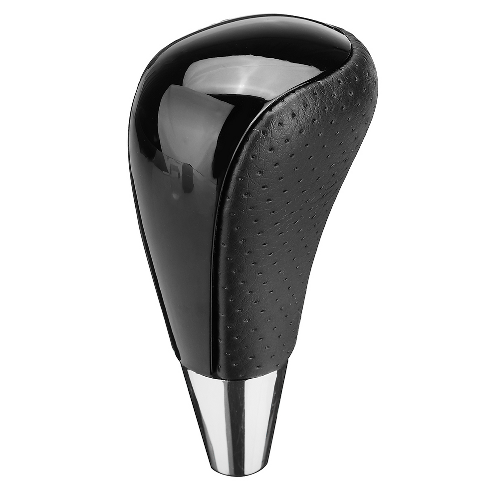 Thumbnail: 1X AT Car Gear Shift Knob PU Leather Shifter Lever Gear Stick For Toyota Corolla
