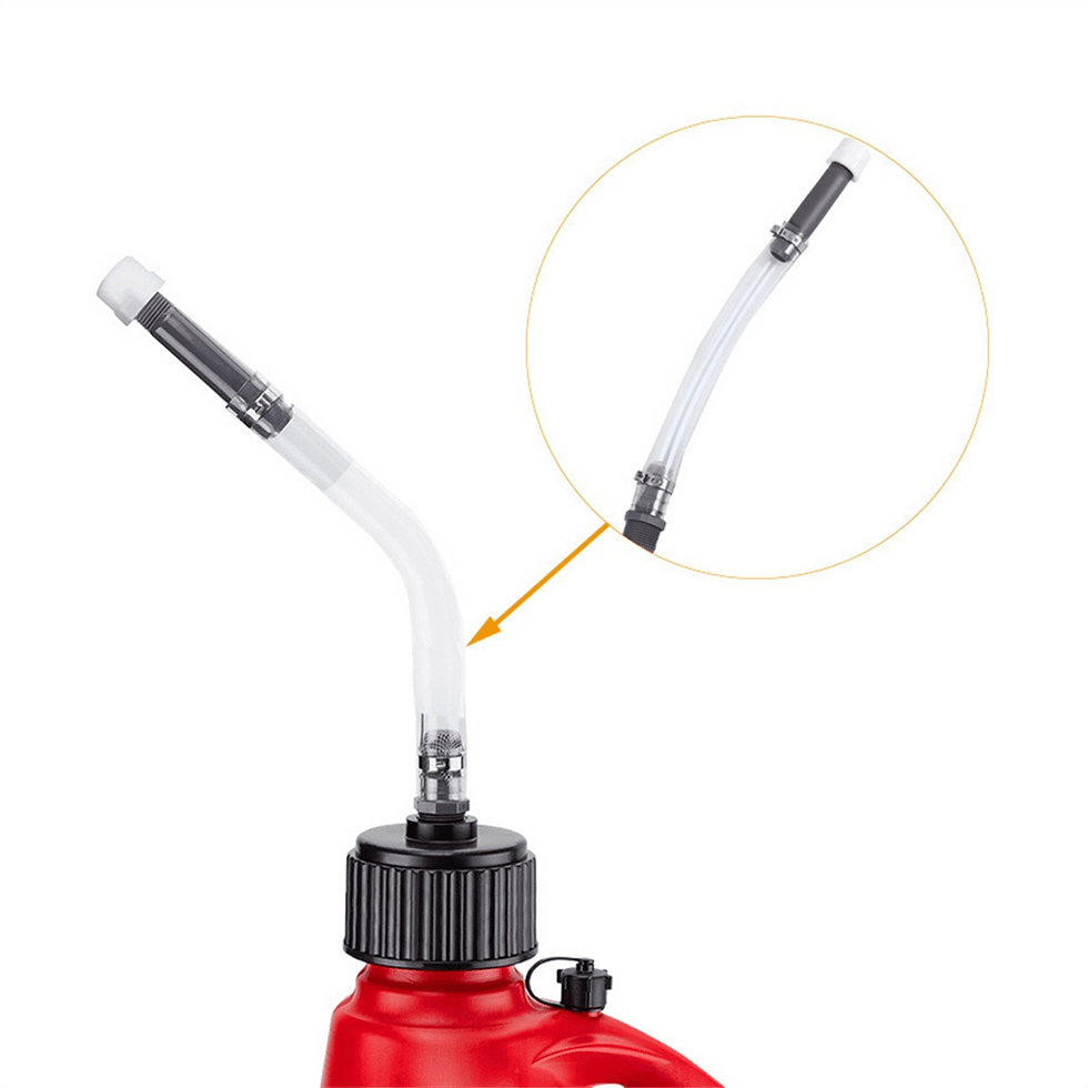 Thumbnail: Racing Fuel Jug Hose - Gas Can Spout for 5 Gallon with Upgraded Filter Desi..