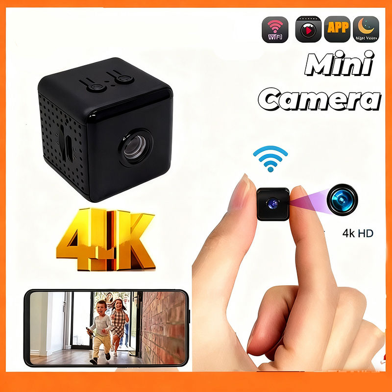 New 4K Mini Camera Home Small Wireless Wifi Camera Outdoor Upgrade Baby Pet Move