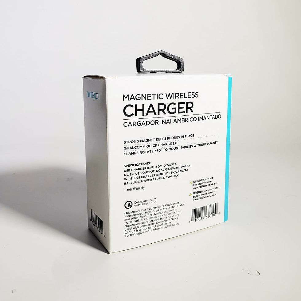 Thumbnail: Meidi MagSafe/Universal Compatible 15W Wireless Charger Vent Mount, 18W USB..
