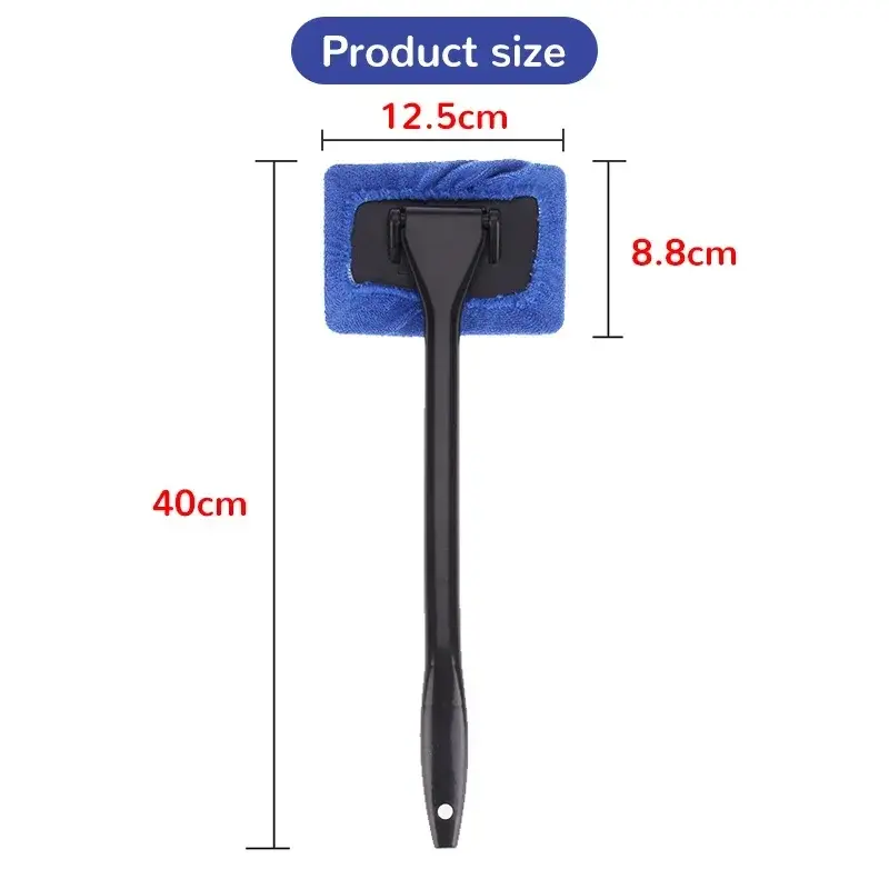 Thumbnail: Car Window Cleaner Brush Kit Windshield Cleaning Wash Tools Inside Interior Auto