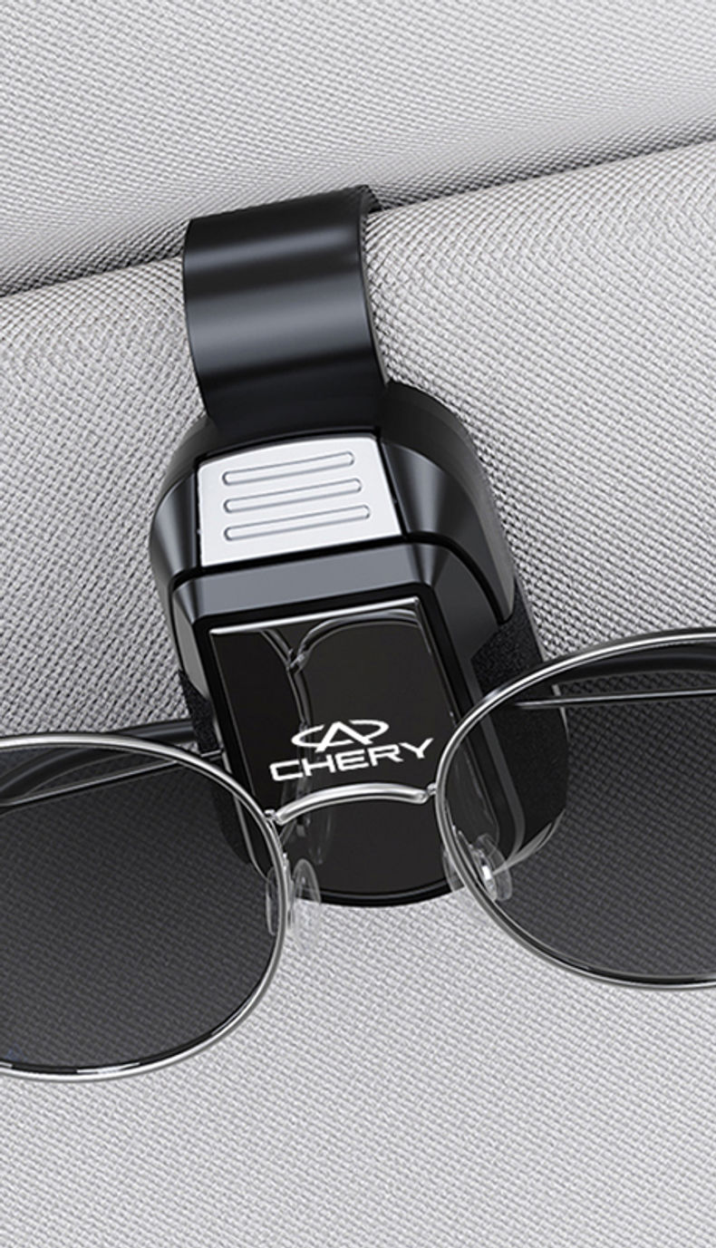 Car Sun Visor Glasses Clip Mirror Style Sunglasses Holder For Chery Omoda Tiggo