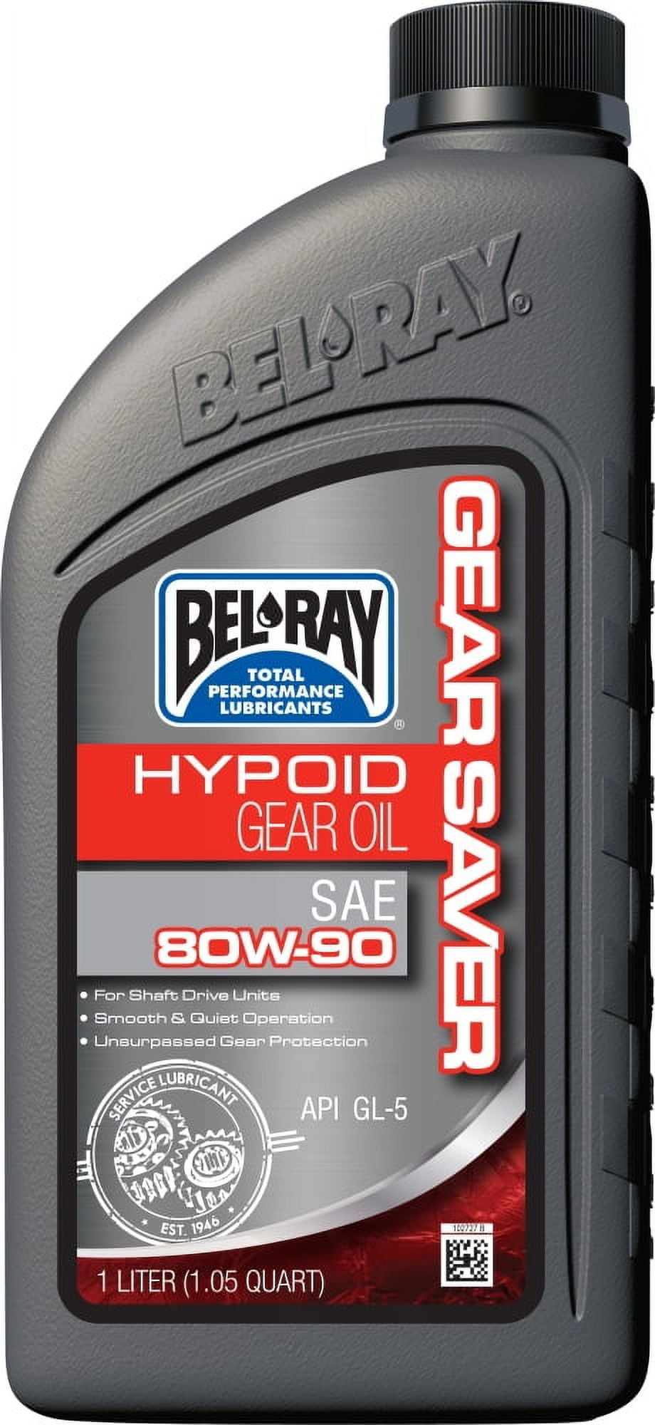 Thumbnail: Bel-Ray Gear Saver Hypoid Gear Oil 80W-90 1 Liter (99230-B1LW)