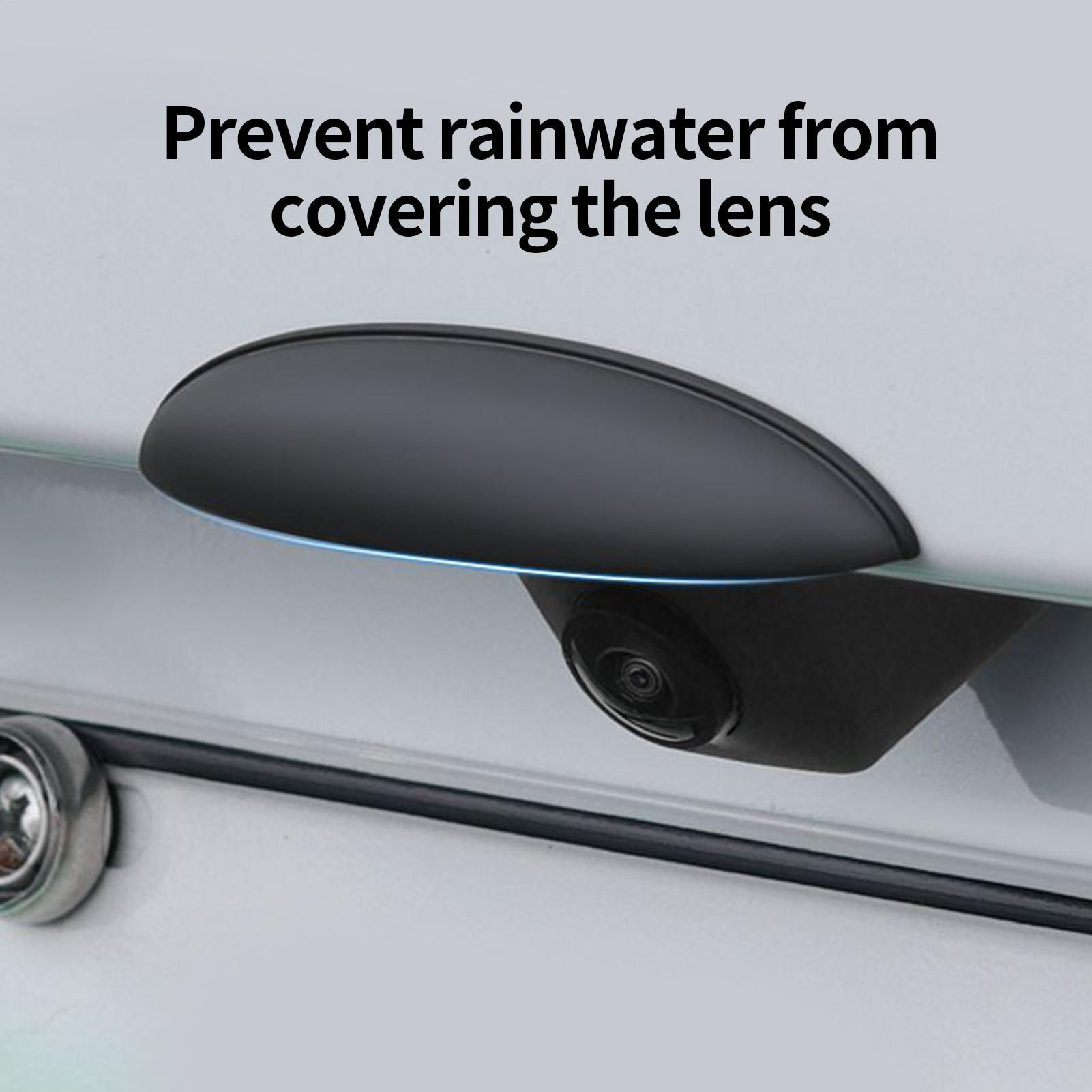 New Car Reverse Camera Silicone Rain Shade Cover Auto Rear Camera Rain Shield Co