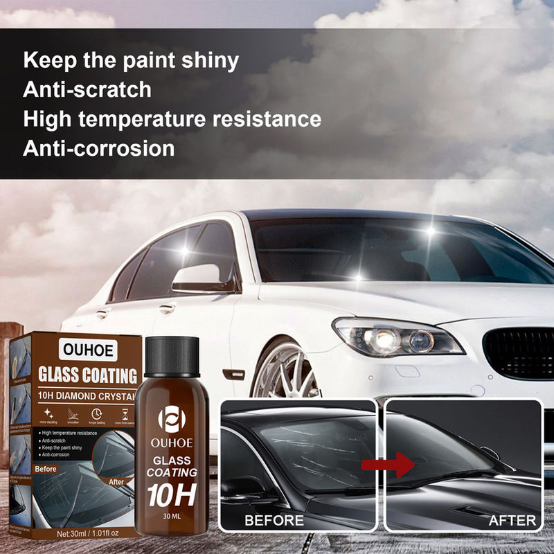 Thumbnail: 30ml Nano Ceramic Coating Liquid Car Glass Coating Glass Waterproof Dustproof Ag