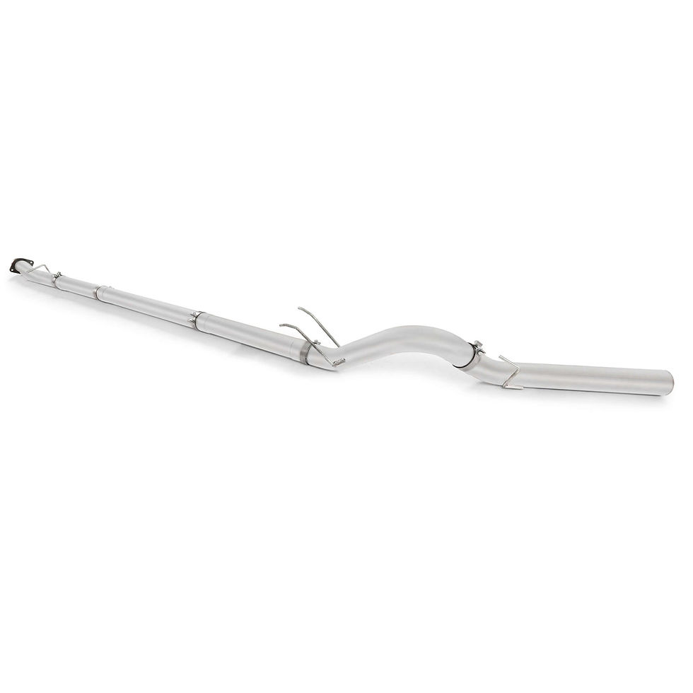 Thumbnail: Kojem 4" AL Exhaust w/o Muffler for 2008-2010 Ford Powerstroke 6.4L