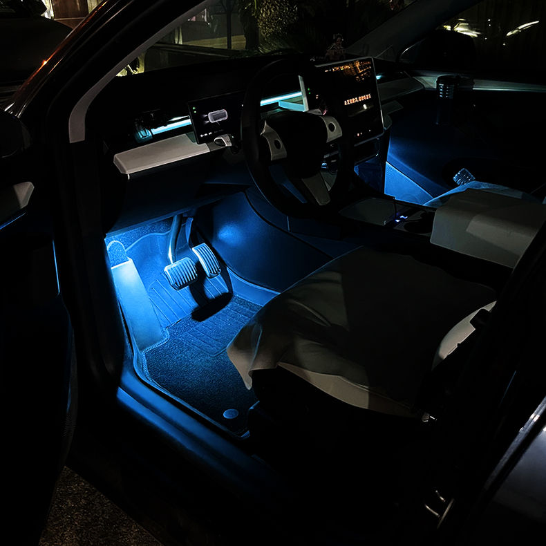 Thumbnail: For Skoda Kodiaq 2016 2017 2018 2019 2020 2021 2022 Car Footwell Lamp Atmosphere