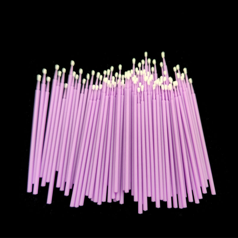 Thumbnail: 100Pcs Up Paint Micro Brush Tips 1.5mm Mini Car Touch Up Paint Micro Brush Purpl