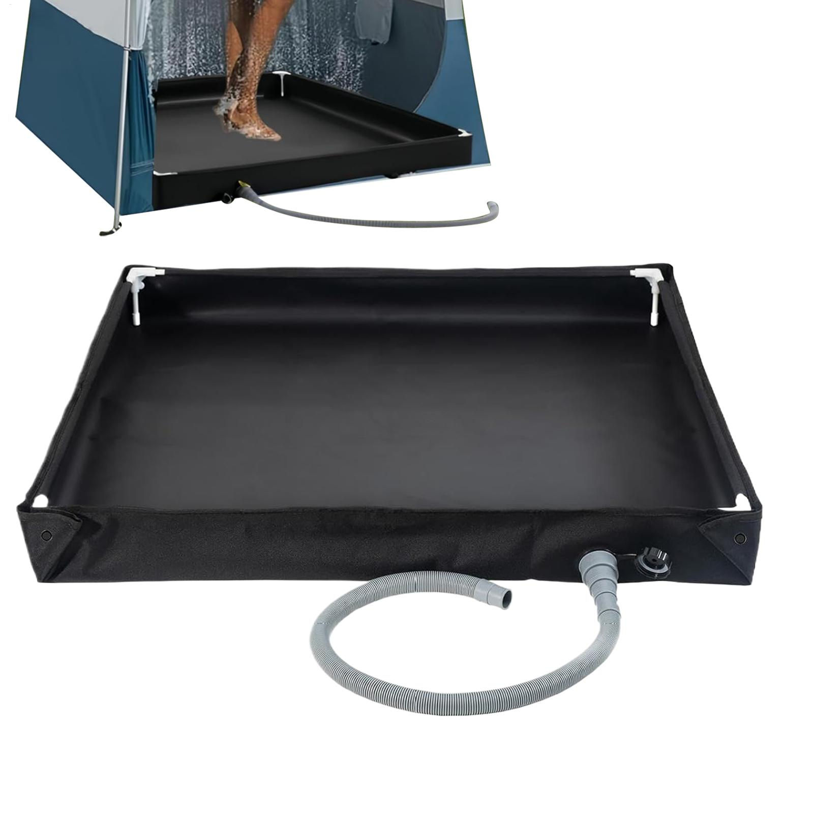 Camping Shower Tent Floor Base Outdoor Tent Shower Tray Folding Shower Pan Pets