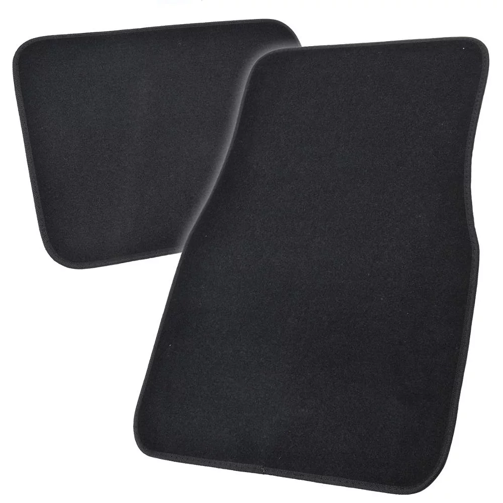 Thumbnail: Car Floor Mats 4 Pieces Carpet Protection - Universal Fit for Car, SUV, VA & Tru