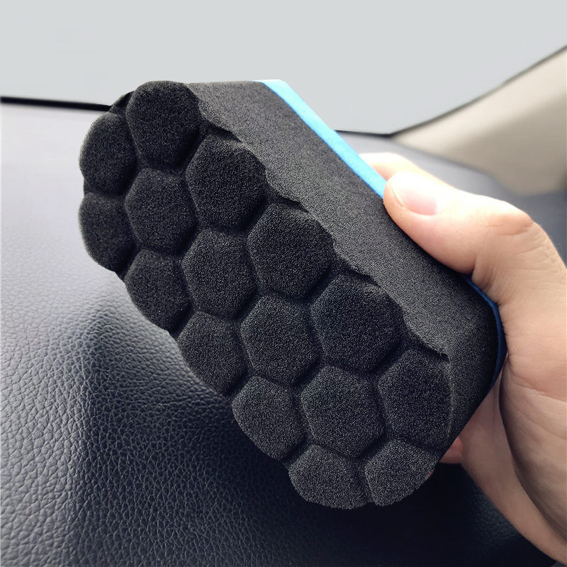 Thumbnail: 1Pc Car Beauty Polishing Sponge Waxing Sponge Block Car Waxing Tools Car Crystal