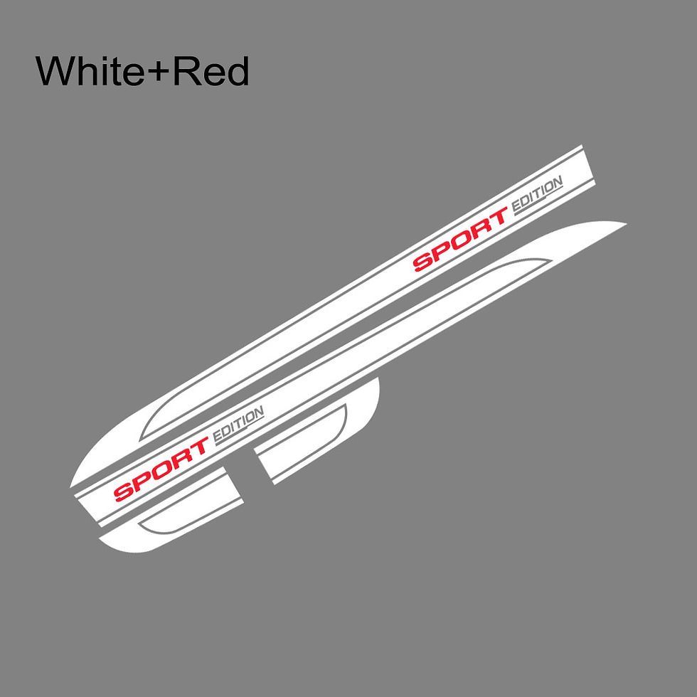 Thumbnail: 4Pcs/Lot Car Both Side Stripes Stickers Custom Decor Camper Van Graphics Vinyl D