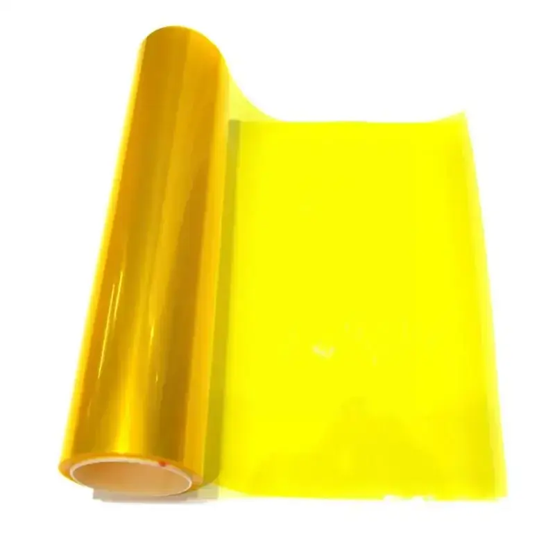 Thumbnail: Yellow Car Light Headlight Taillight Tint Vinyl Film Lamp Film Sticker Sheet Col