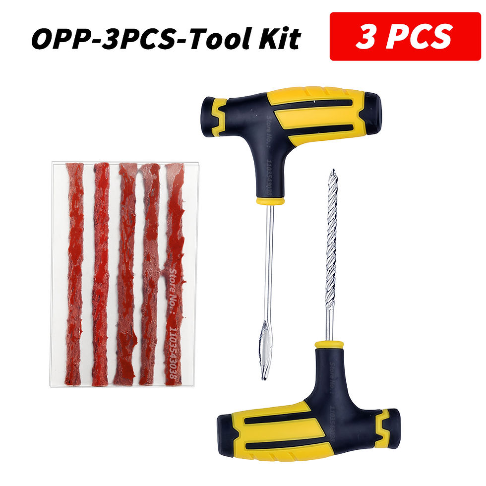Thumbnail: Car Tire Repair Kit Puncture Plug Tools Tyre Puncture Emergency for Universal Ti