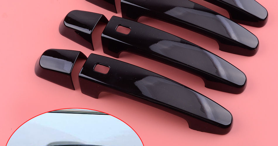 1 Set Side Door Handle Cover Trim Cap Fit for Chevrolet Traverse Malibu Impala G