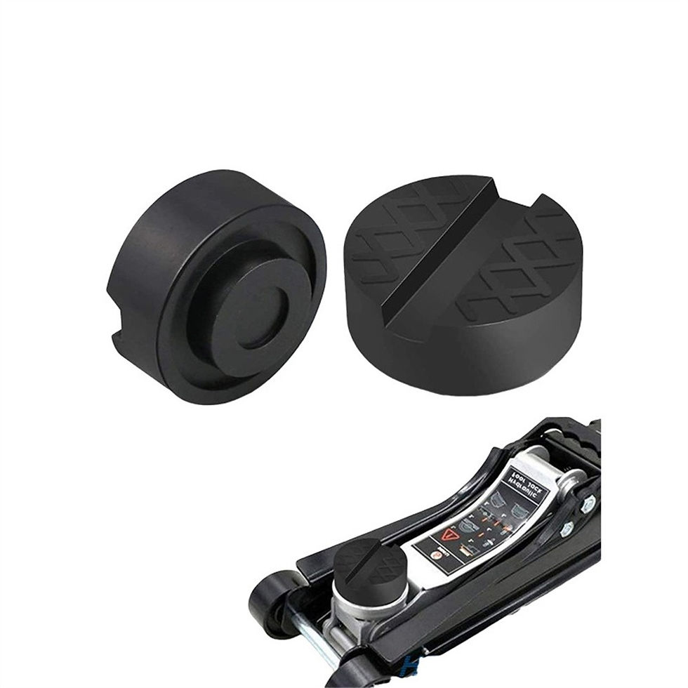 Thumbnail: Car Lift Jack Stand Rubber Pads V-groove Car Jack Rubber Pad Anti-slip Rail Prot