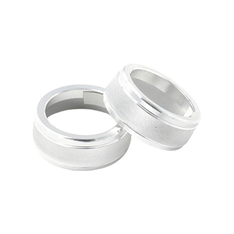 02DE Knob Decorative Circle Interior Decoration Rings Stylish Control Knob Cover