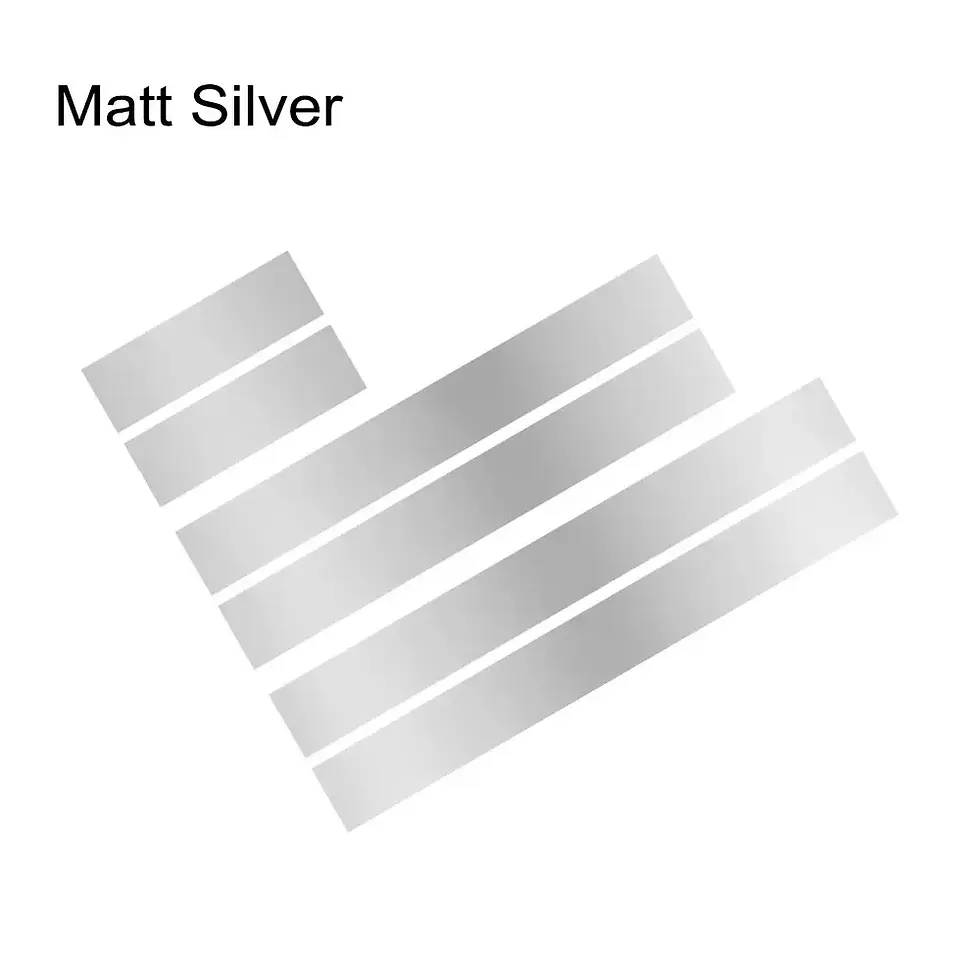 Thumbnail: 3Pcs Car Stickers Auto Hood Bonent Roof Tail Decor Decal Graphics Stripes Kit Vi