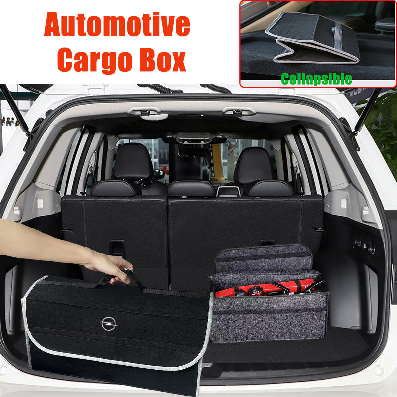 Thumbnail: Car Trunk Organizer Box Auto Cargo Box Storage Bag For Opel Corsa Astra Mokka Gr