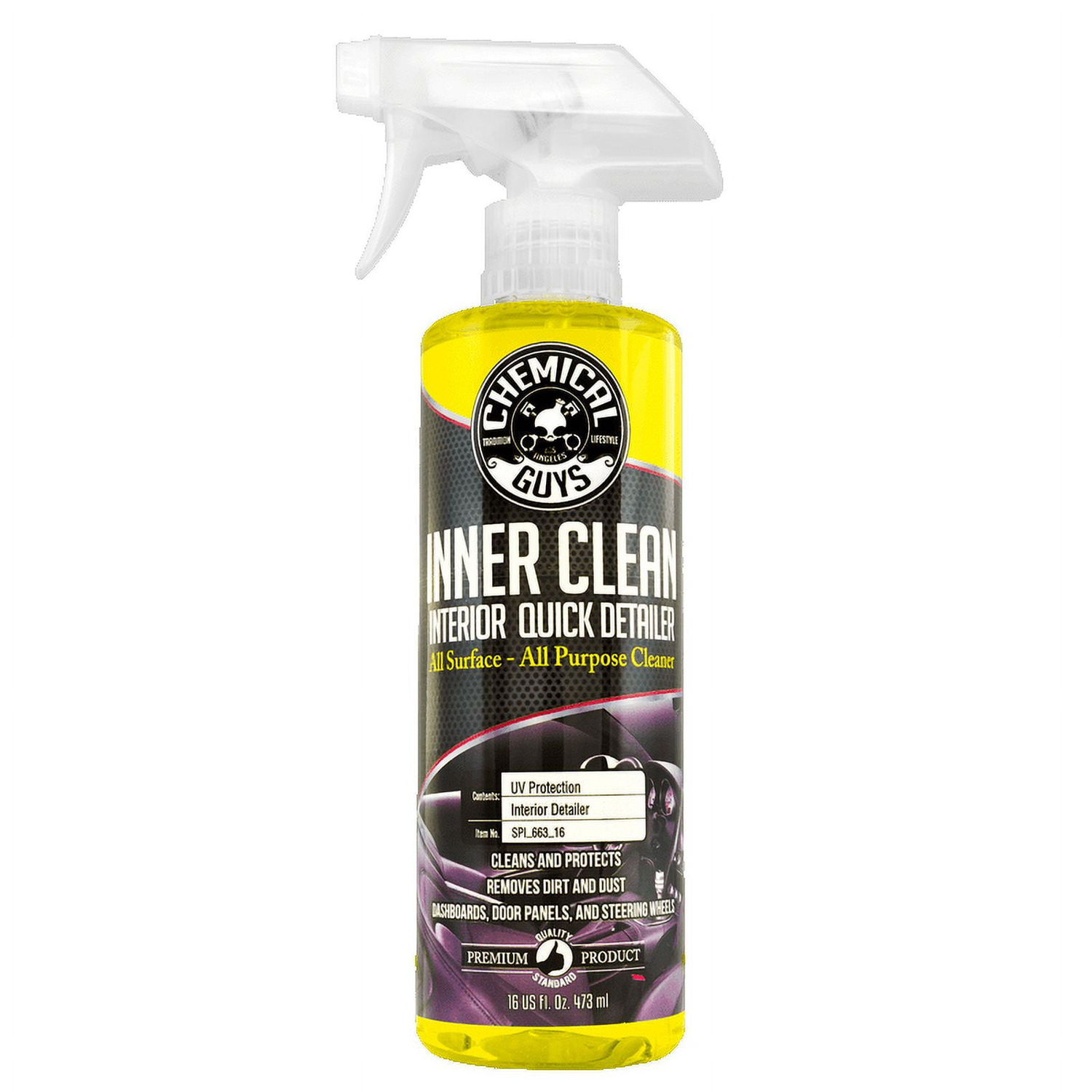 Chemical Guys SPI_663_16 InnerClean Interior Quick Detailer and Protectant,..