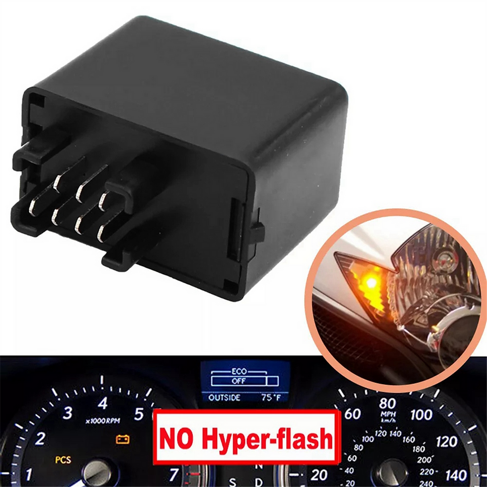 Thumbnail: For Suzuki GSXR SV DL Light Turn Signal Flash Controller 7 Pin LED Flasher Relay