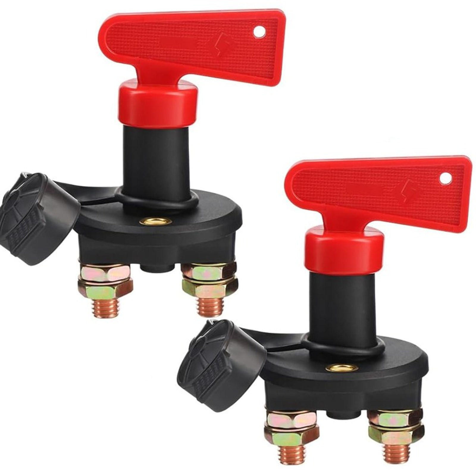 For Car Motorcycle Truck Boat M10 2 Holes Battery Switch Disconnecter Power Isol