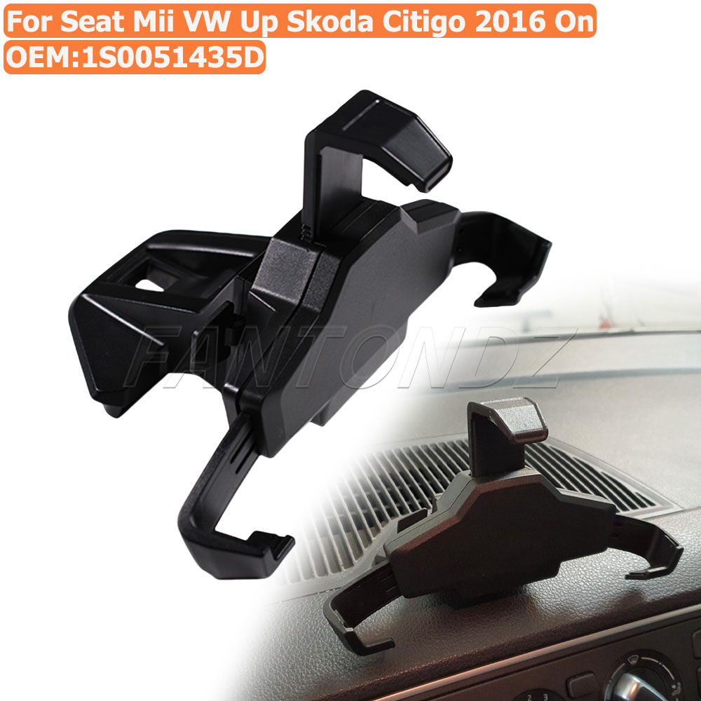 Dash Mounted Phone Holder For Seat Mii VW Up Skoda Citigo 2016 On 1S0051435D Das