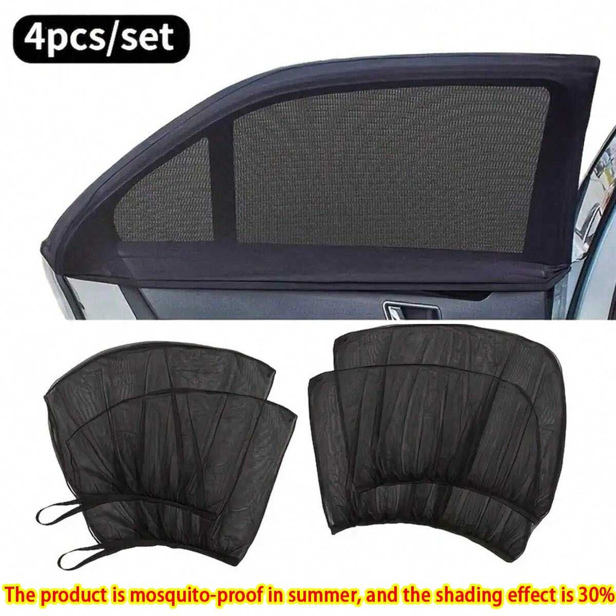 Anti-mosquito insulated sun visor for cars and SUVs with UV protection and refle
