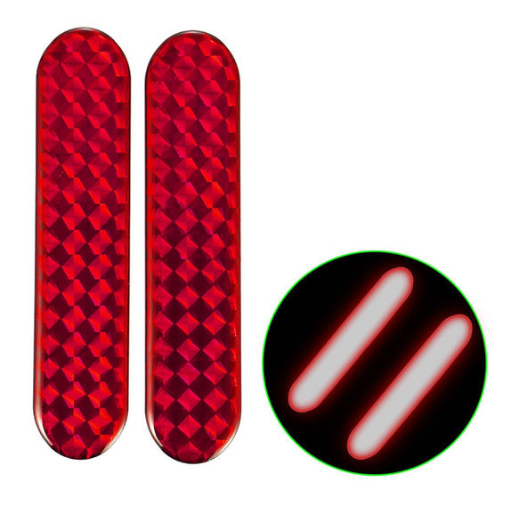 Thumbnail: 4 Colors Sign Night Lamp Alarm Car Reflective Strips Door Bumper Front And Rear