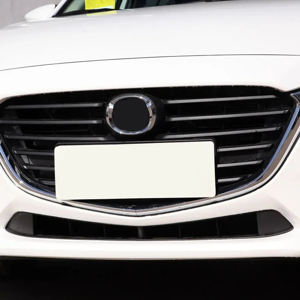 Thumbnail: Car Front Lower Grille Bumper Cover Decoration Cap For Mazda 3 2016 2017 2018 B6