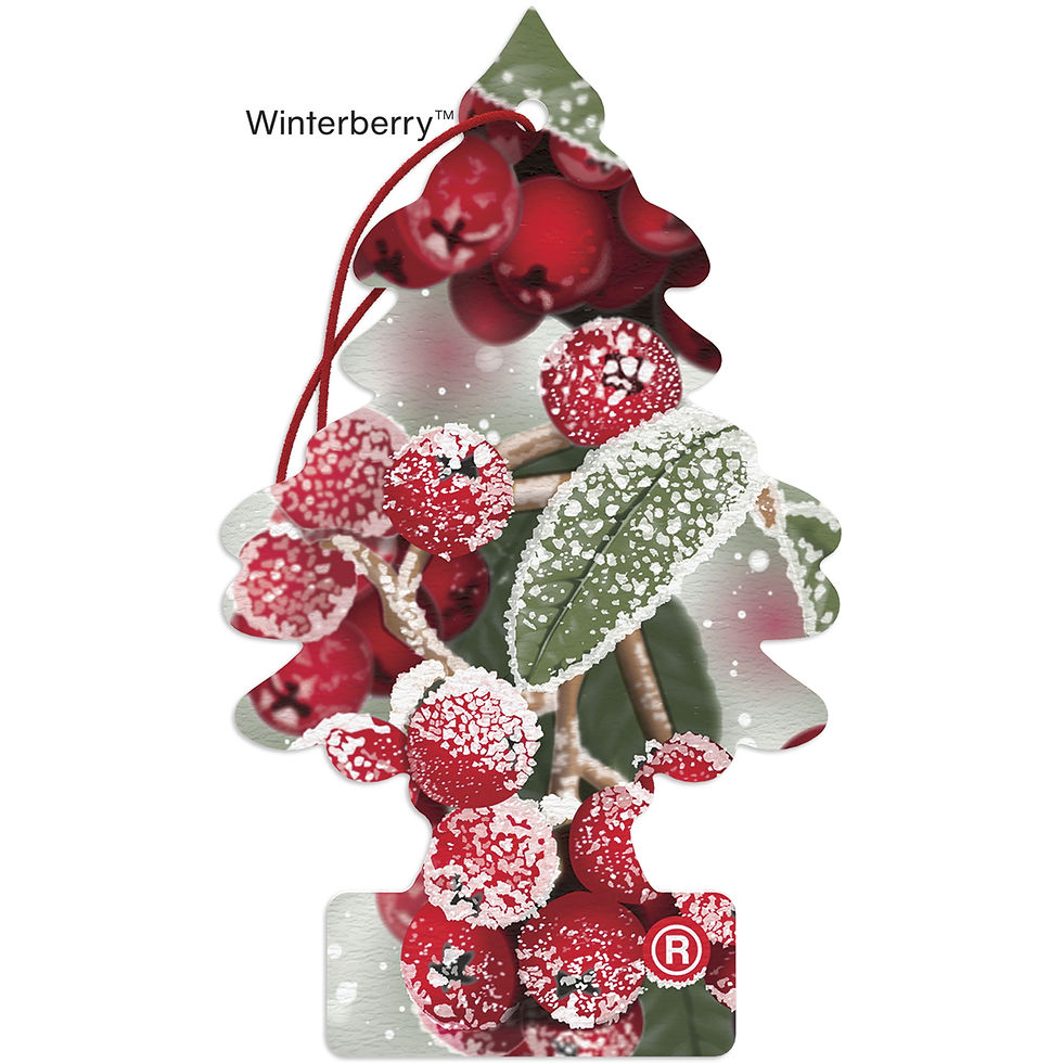 Thumbnail: Little Trees Air Fresheners Winterberry Fragrance 3-Pack