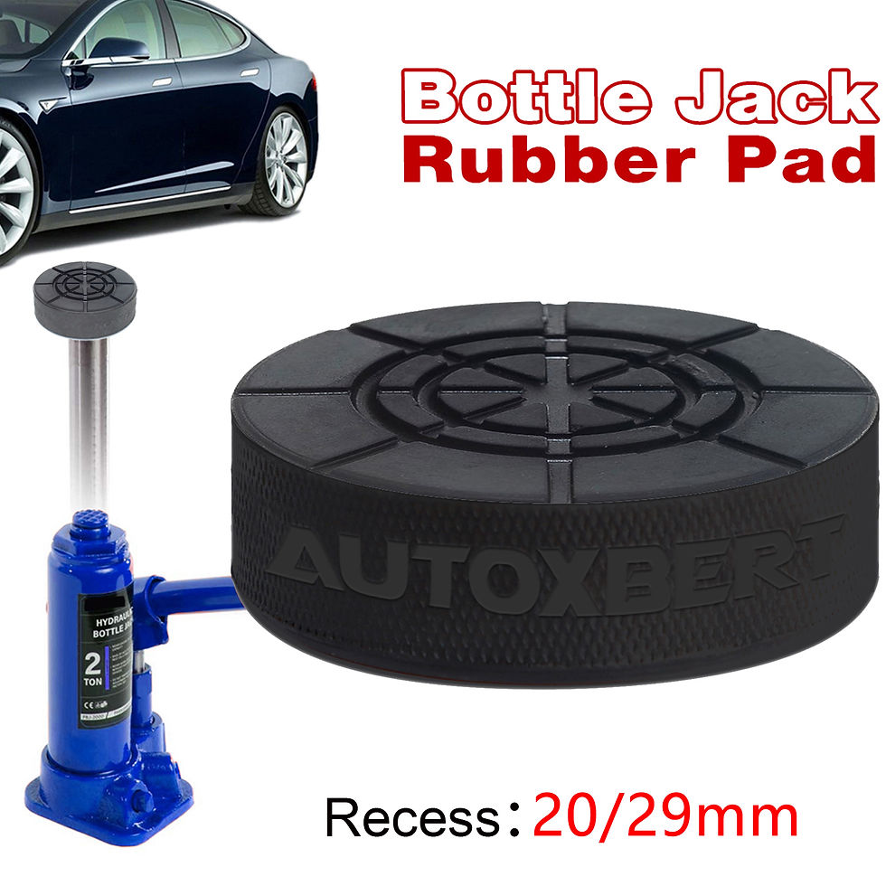 Thumbnail: Rubber Bottle Jack Pad Protector Adapter Car Jacking Tool Pinch Weld Side Liftin