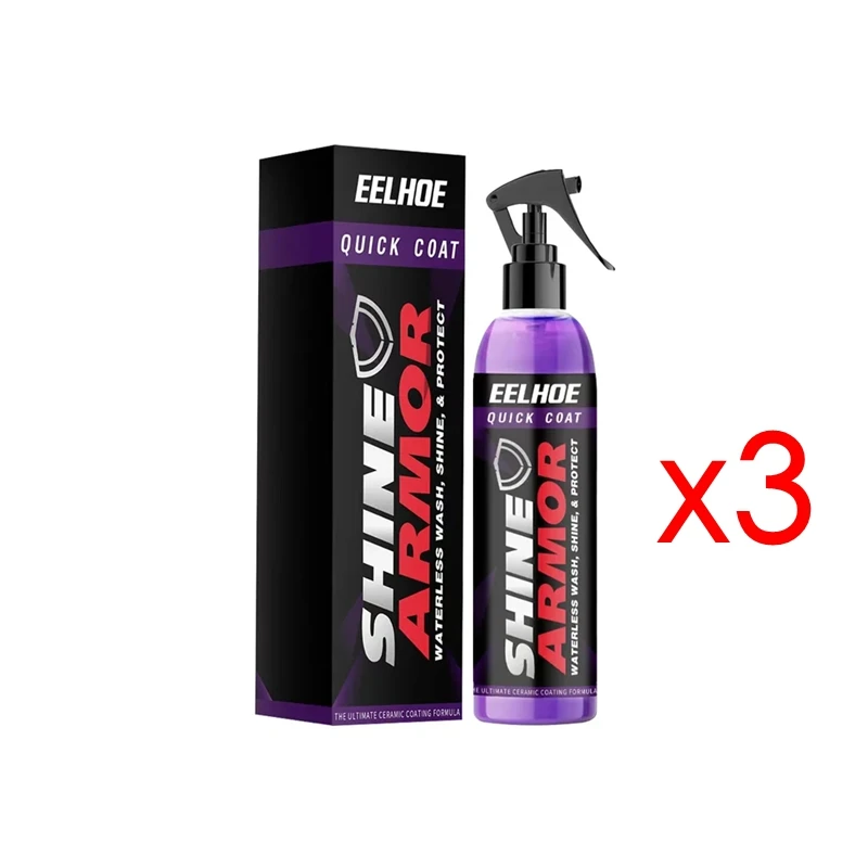 Thumbnail: 100ml Quick Coating Spray High Protection Shine Armor Ceramic Car Wash Car Shiel