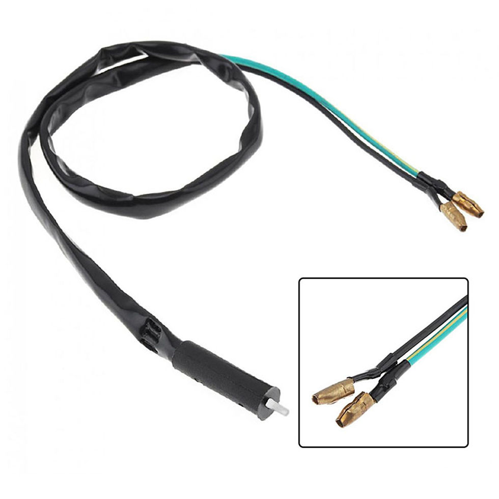 Thumbnail: 1pc Universal Drum-Type Single Motorcycle Disc Front Brake Line Brake Light Swit