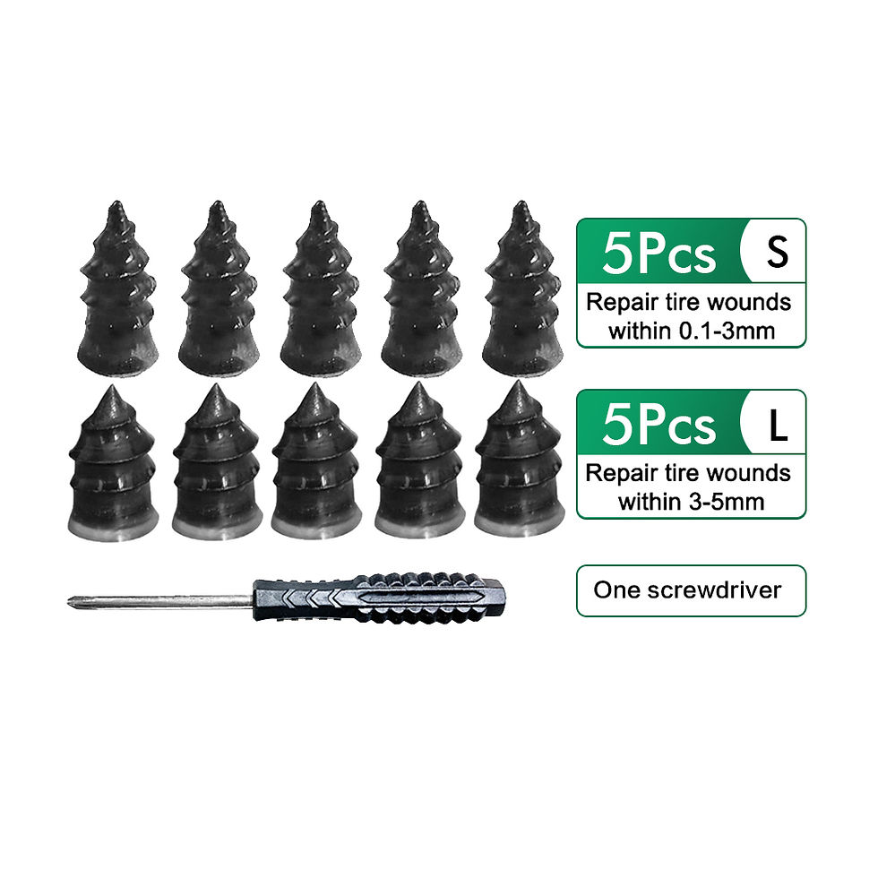 Thumbnail: Car Tire Repair Tool Motorcycle Tubeless Tyre Wheels Tire Repair Kit Studding To