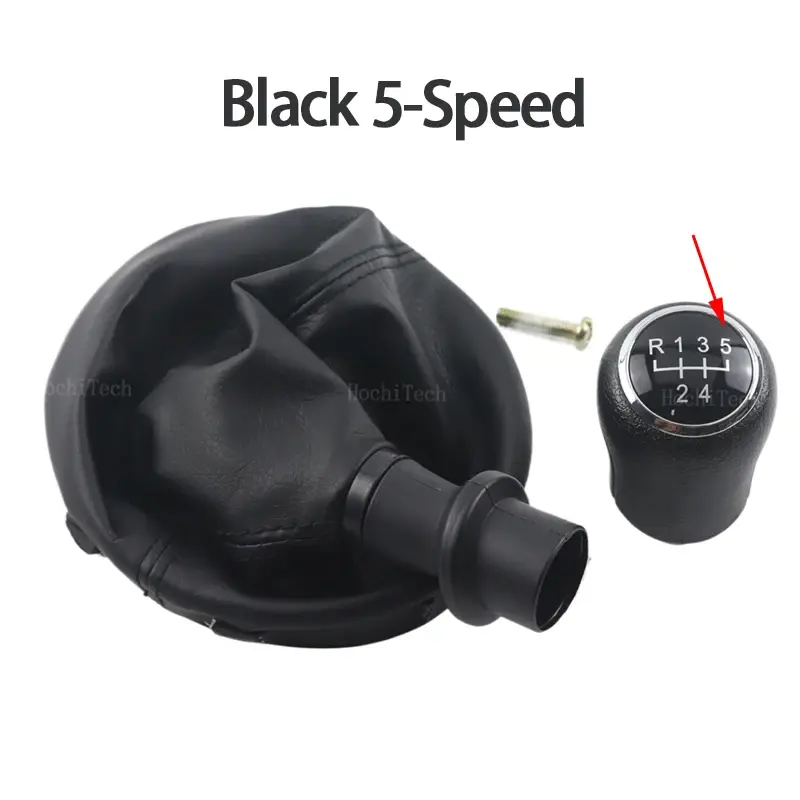 Thumbnail: Fit For Volkswagen VW Transporter T5 T5.1 Gp 2003-2011 T6 Car 5 6 Speed Leather