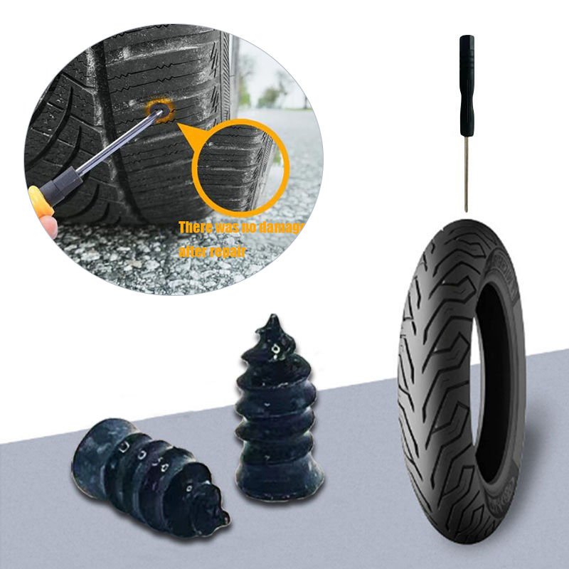 Thumbnail: Tire Puncture Repair Nails for Car Motorcycle Scooter Bike Vacuum Tyre Repairing
