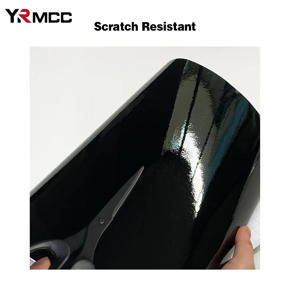 Thumbnail: Car Sticker Motorcycle Helmets Sticker Matte Glossy Black Cars Door Protection V