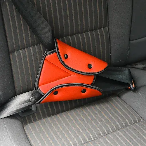 Thumbnail: Universal Car Safe Seat Belt Cover Soft Adjustable Triangle Safety Seat