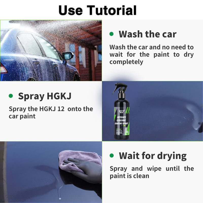 Thumbnail: 100/300ml HGKJ S6 Ceramic Car Coating Quick Detail Spray-Extend Protection Cryst