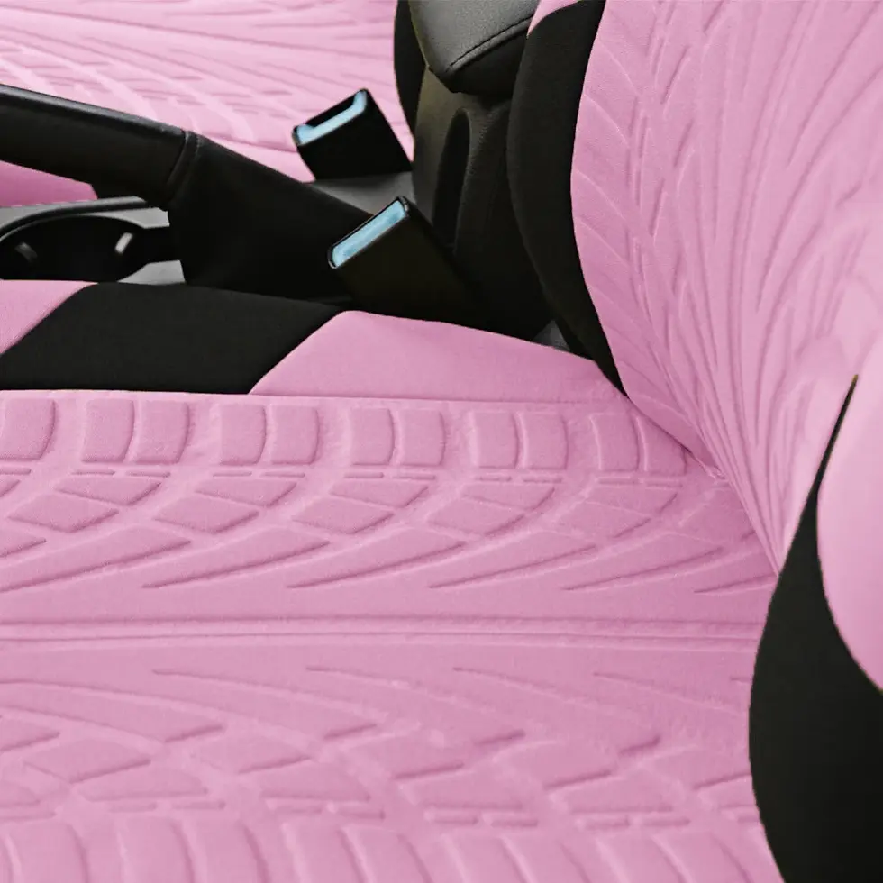 Thumbnail: AUTOYOUTH Full Car Seat Covers Set Universal Polyester Fabric Auto Protect Cover