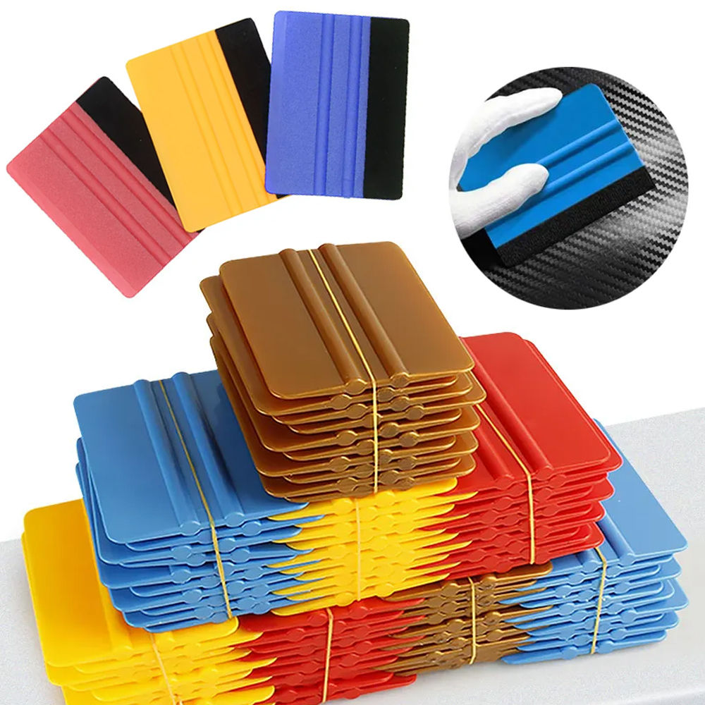 Car Film Wrap Tools Squeegee Vinyl Scraper for Vehicle Window Film Tint Wrapping