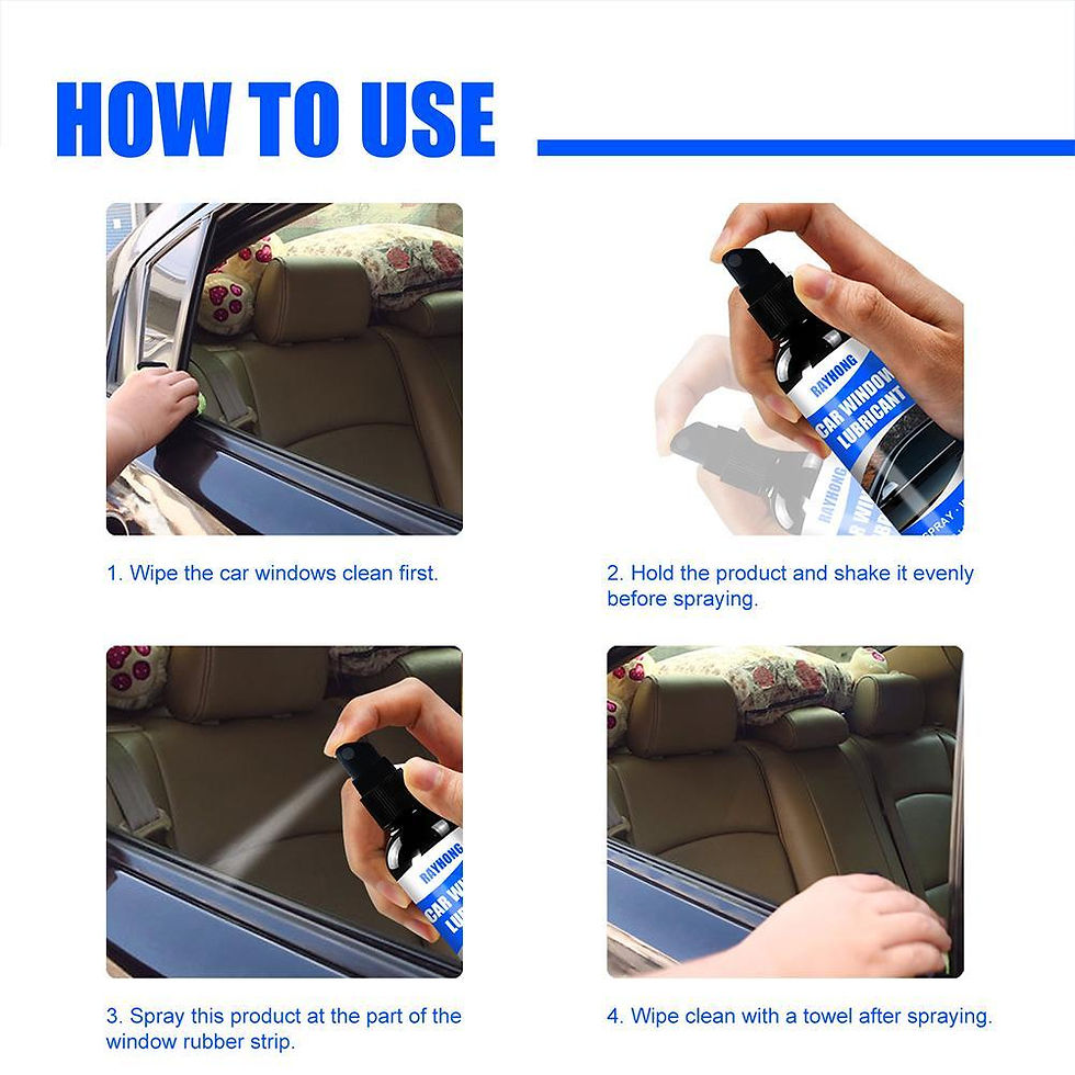 Thumbnail: 60ml Window Lubricant Rubber Door Rubber Strip Car Softening Maintenance Elimina