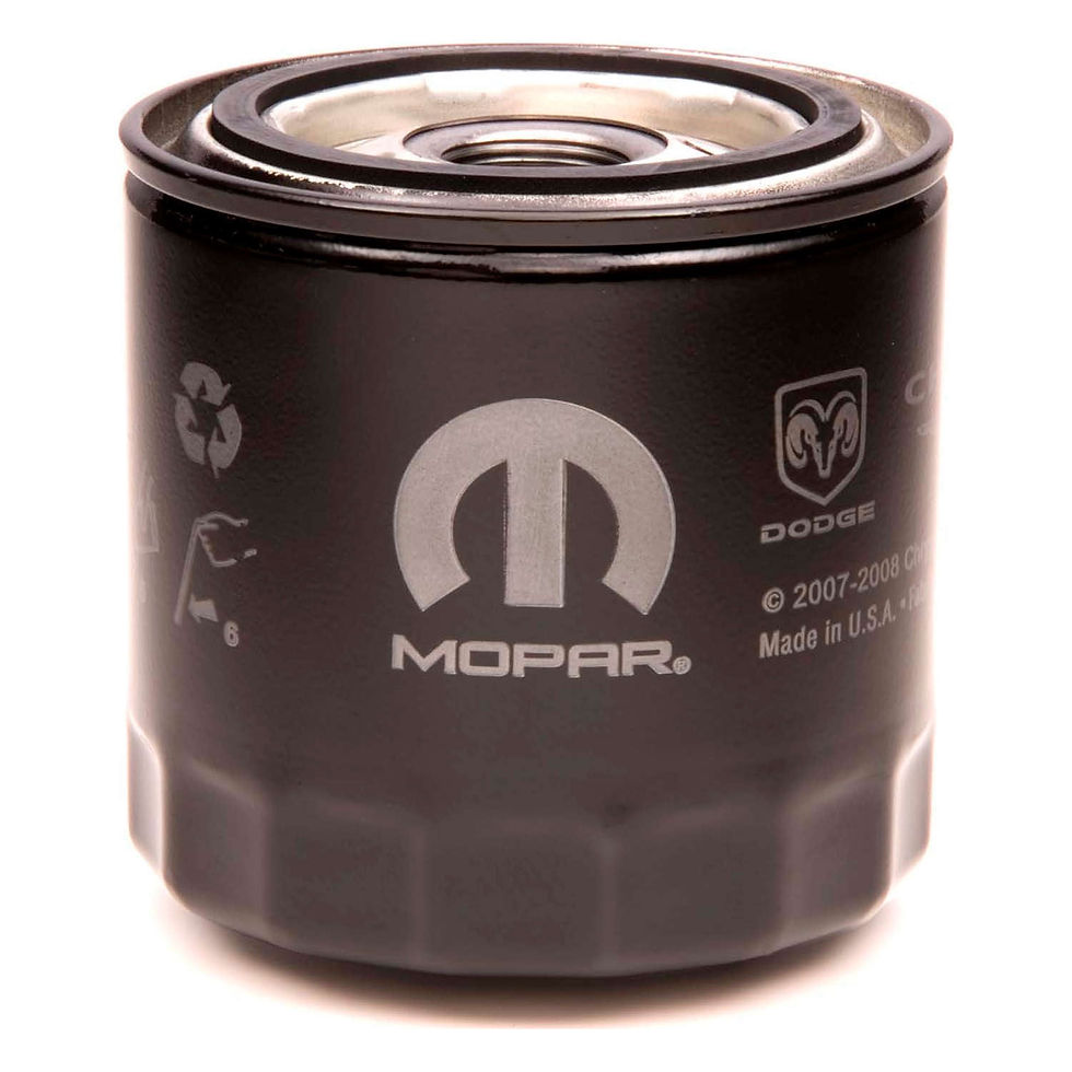 Mopar Oil Filter Fits select: 2008-2012 DODGE RAM 1500 2013 RAM 1500