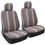 Thumbnail: BDK Saddle Blanket Car Seat Covers Full Set Front and Rear Protection for V..