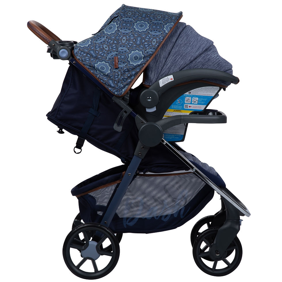 Thumbnail: Dash Travel System Stroller and Infant Car Seat, Boho
